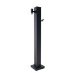 Freestanding Square Water Column - Black