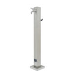 Freestanding Square Water Column - Stainless steel