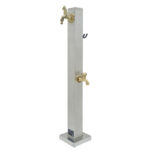 Garden Square Water Tap - Stainless steel