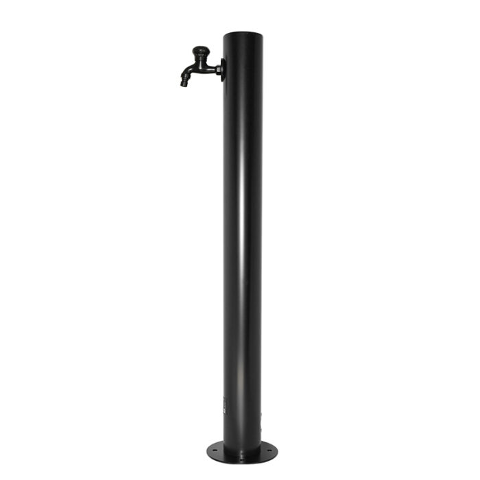 Garden Water Tap 95cm Black