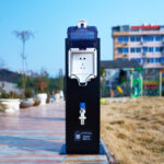 Outdoor Power Pedestal with Water6