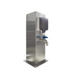 Outdoor Power Pedestal with Water
