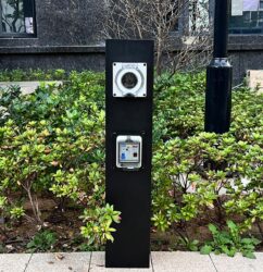 Outdoor Socket Post with GFCI GRES701410S-X