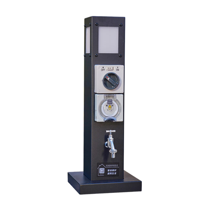 Water and Power Pedestal